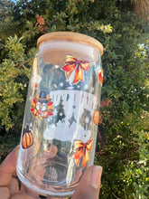 Load image into Gallery viewer, “Thankful” Seasonal Glass Can