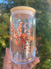 Load image into Gallery viewer, Fall MAMA Seasonal Glass Can