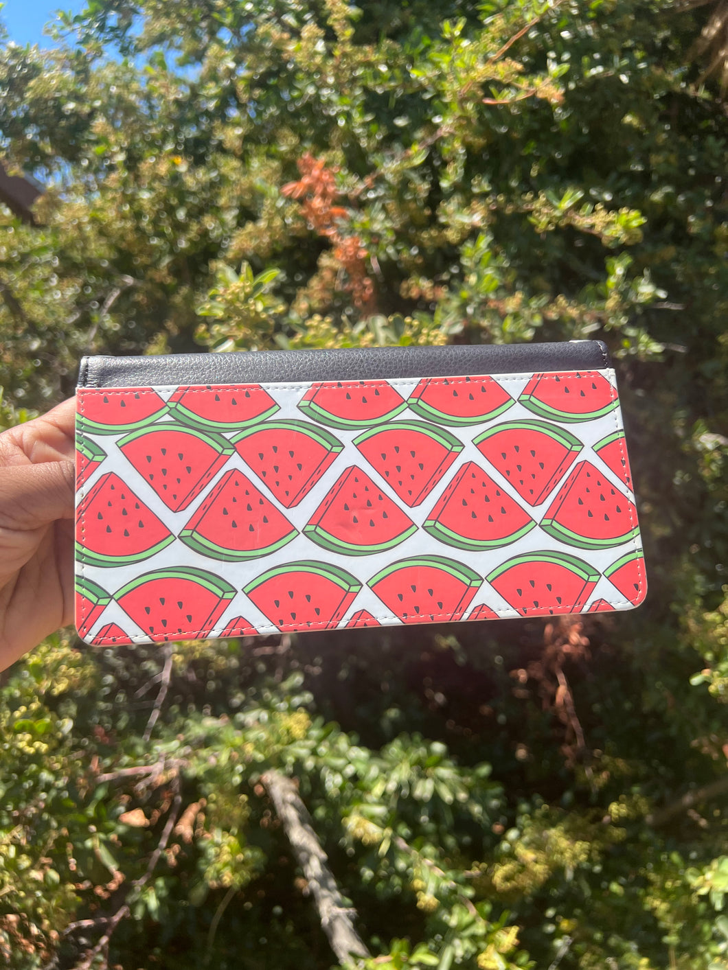 Watermelon Clutch Purse/Wallet Faux Leather