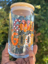 Load image into Gallery viewer, “God Is Good” Seasonal Glass Can