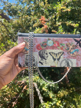 Load image into Gallery viewer, Vintage Ephemera Style Clutch Purse/Wallet