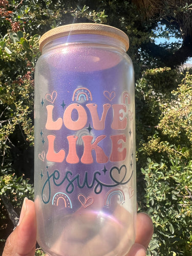 16 oz Retro Glass Can