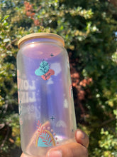 Load image into Gallery viewer, 16 oz Retro Glass Can