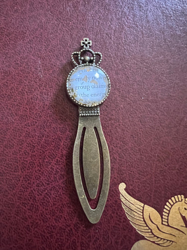 Antique Copper Color Bookmark