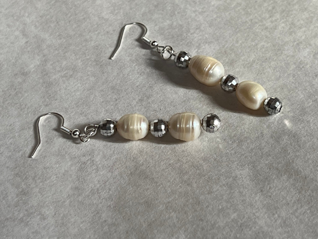 Freshwater Pearl earrings