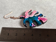 Load image into Gallery viewer, Tropical Leaf Cut earrings