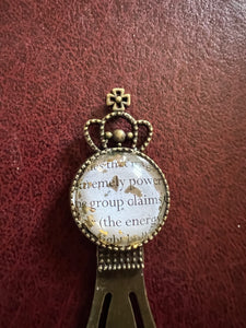 Antique Copper Color Bookmark