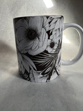 Load image into Gallery viewer, Black and White ceramic Mug