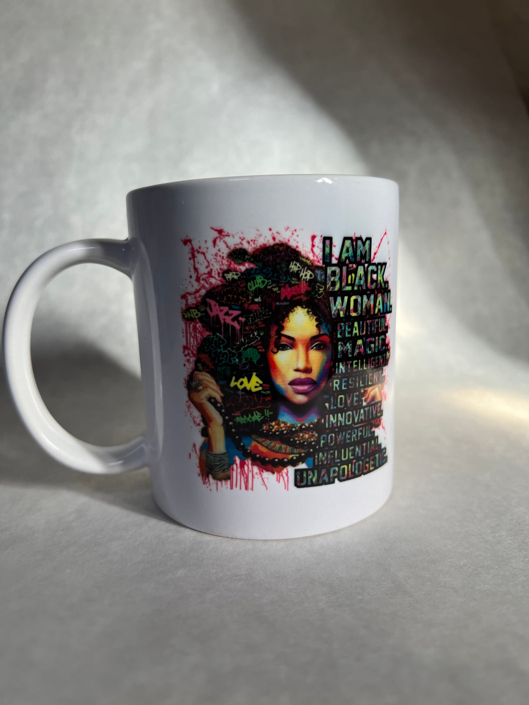 “I Am Black Woman” Mug